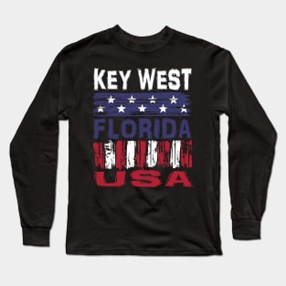 Key West Florida USA T-Shirt Long Sleeve T-Shirt